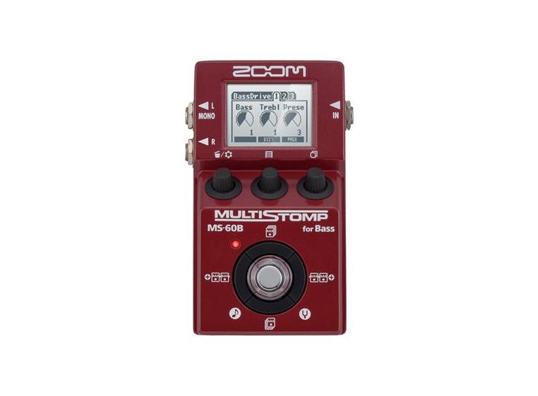 Zoom MS-60B multistomp for bass